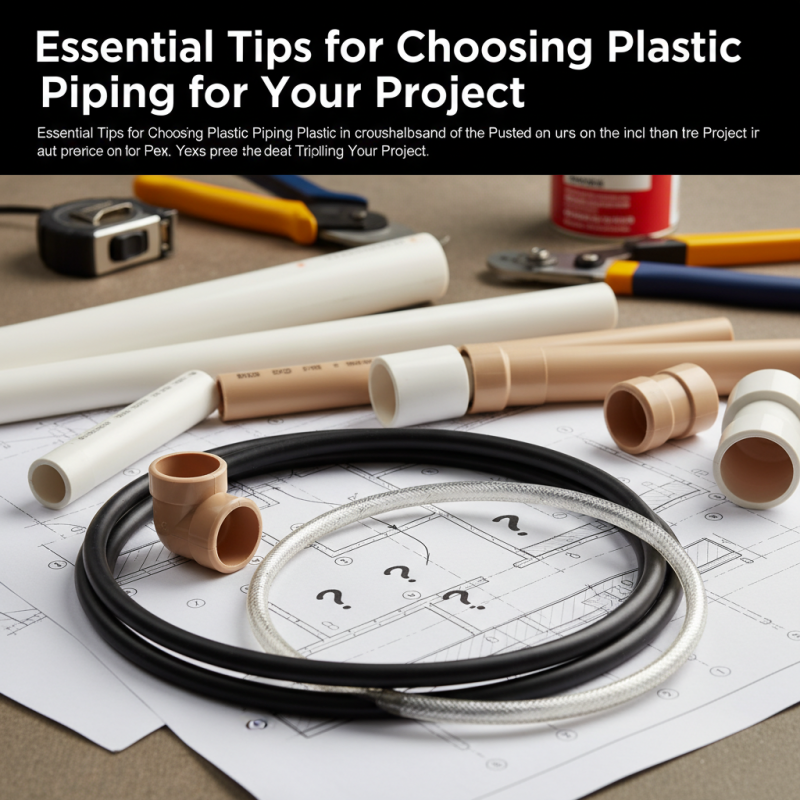 Essential Tips for Choosing Plastic Piping for Your Project?