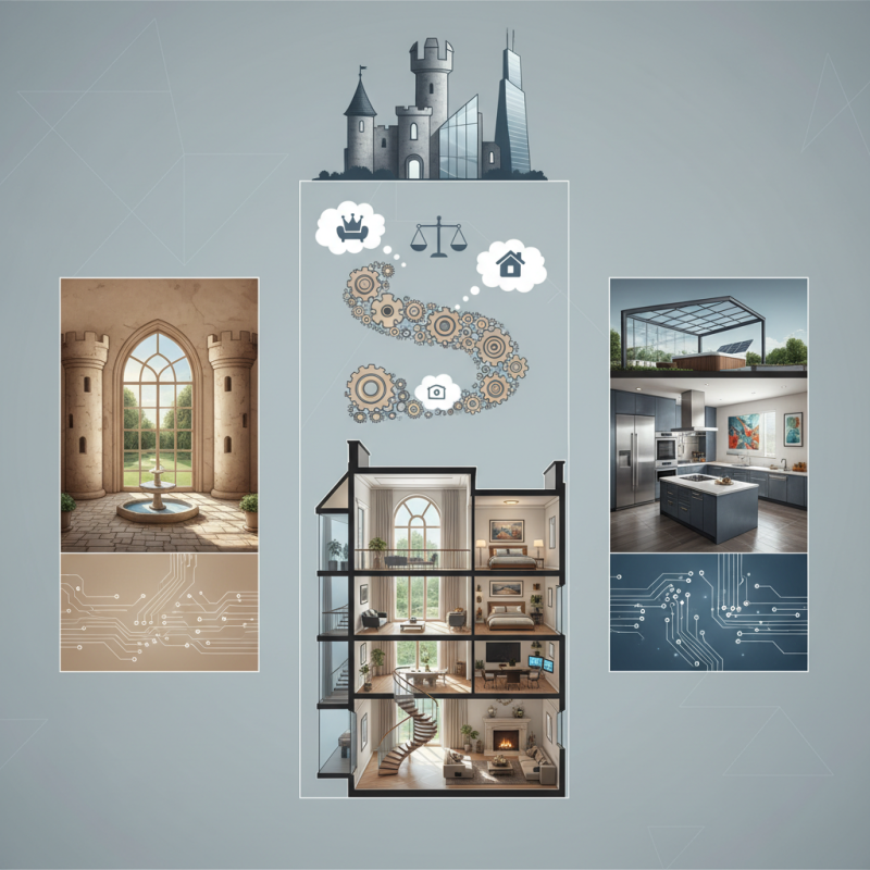 How to Create Modern Castle Homes for Contemporary Living?