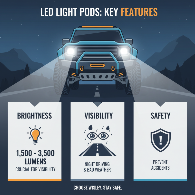 Why Choose Led Light Pods for Your Vehicle Lighting Needs?