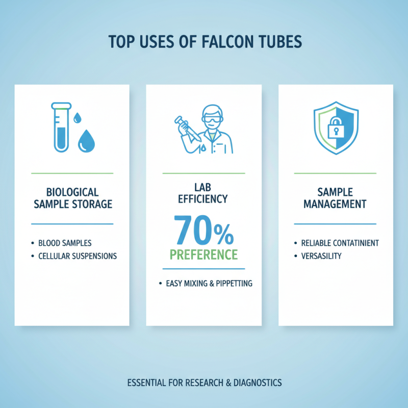 Top Uses of Falcon Tubes in Laboratories and Research Facilities?