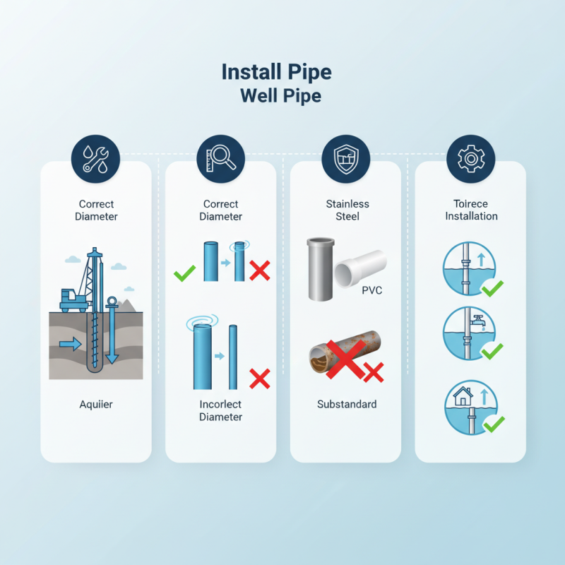 How to Install a Well Pipe for Your Water System?