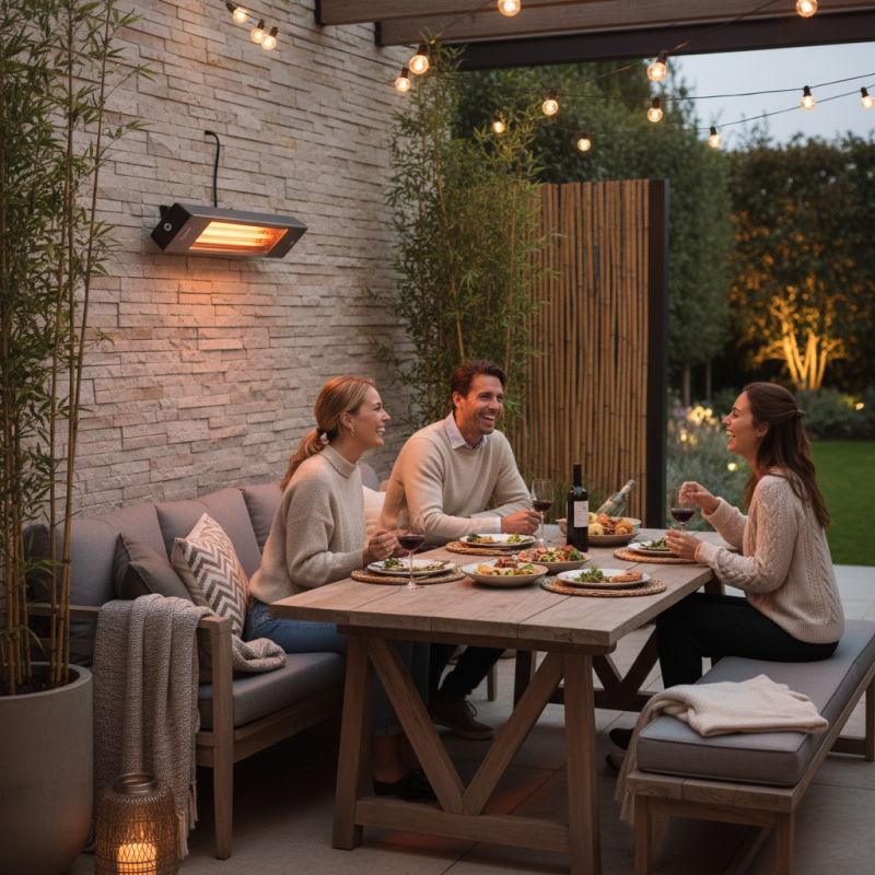 Why Choose a Wall Mounted Patio Heater for Your Outdoor Space?