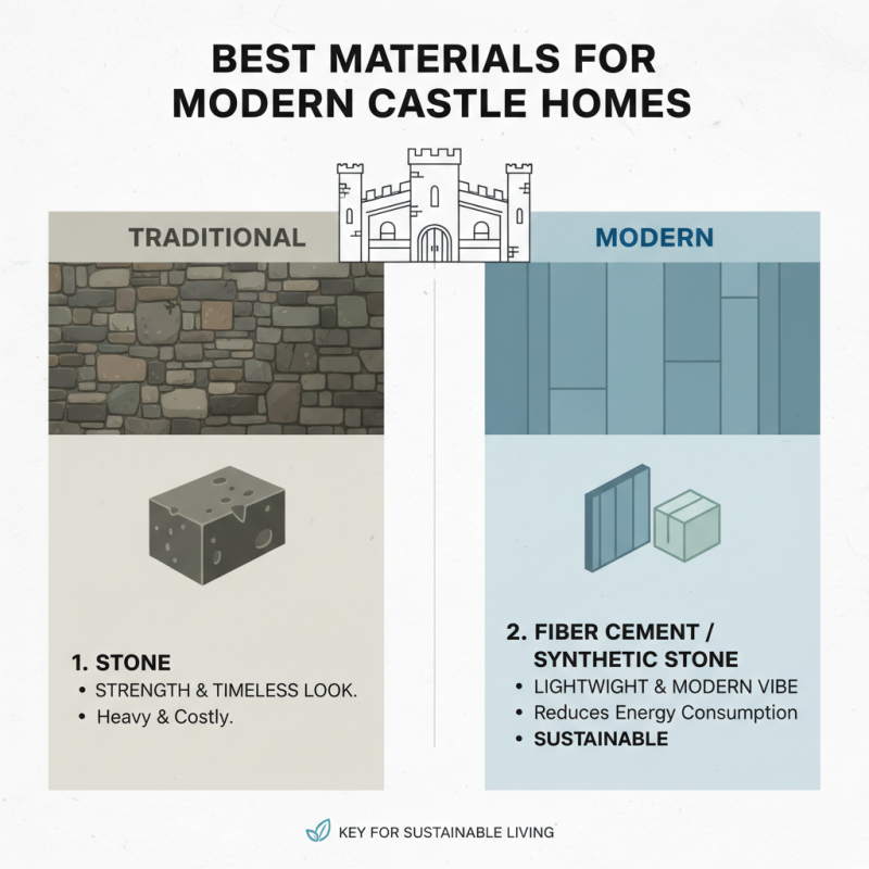 How to Create Modern Castle Homes for Contemporary Living?