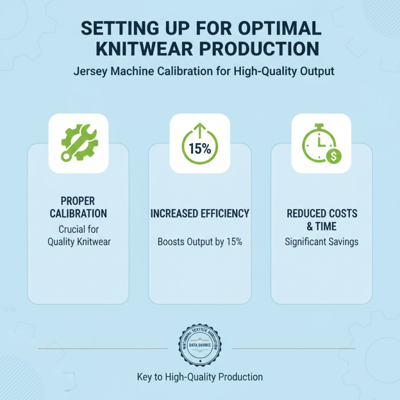 How to Use a Jersey Machine for High Quality Knitwear Production?