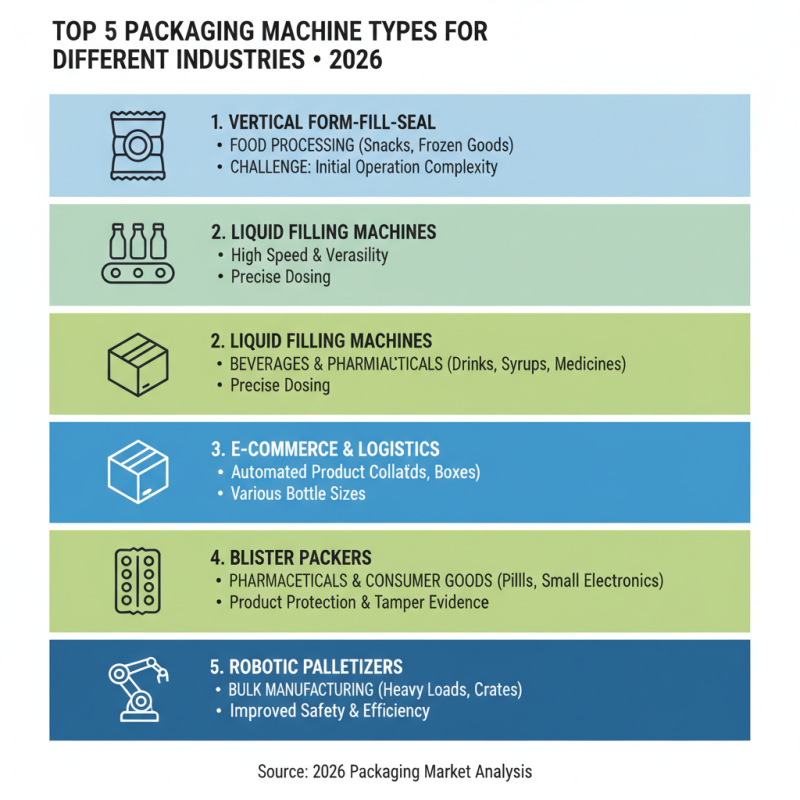 2026 Top Types of Packaging Machines for Your Business Needs?