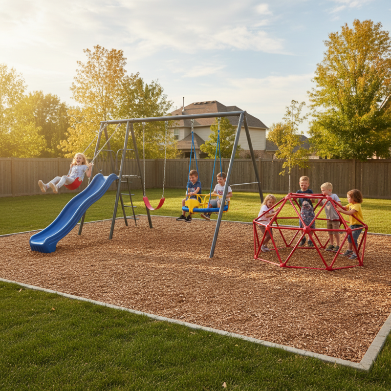 What is a Metal Swing Set and How Does It Benefit Your Children?