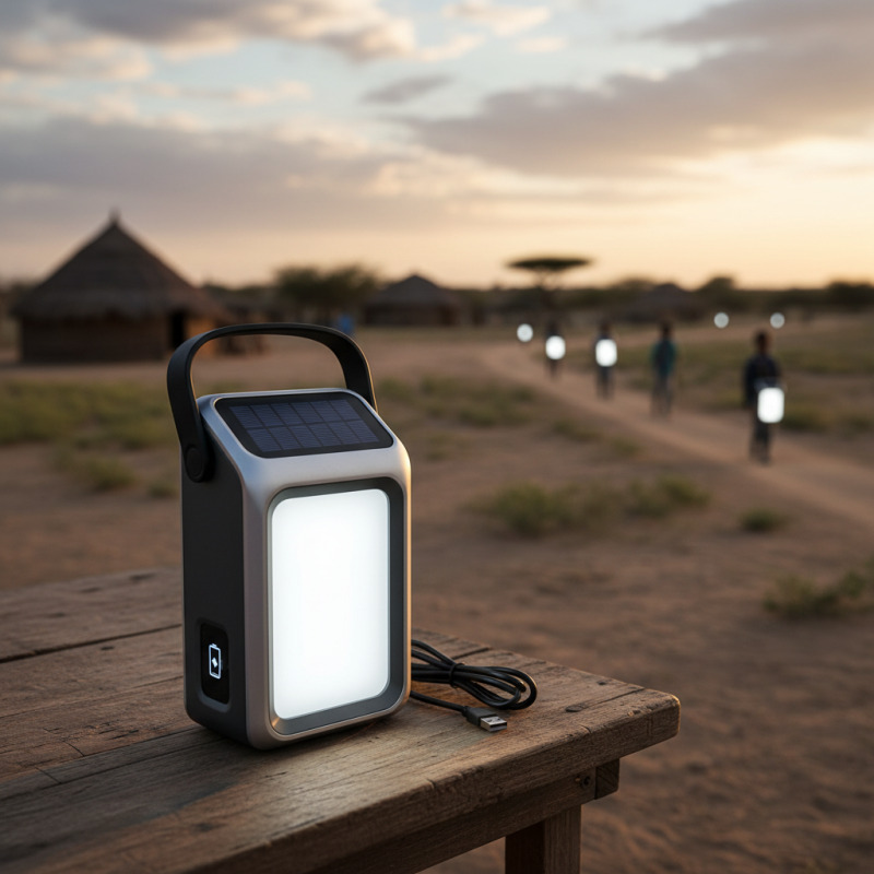 What is a Portable Solar Energy Lamp and How Does It Work?