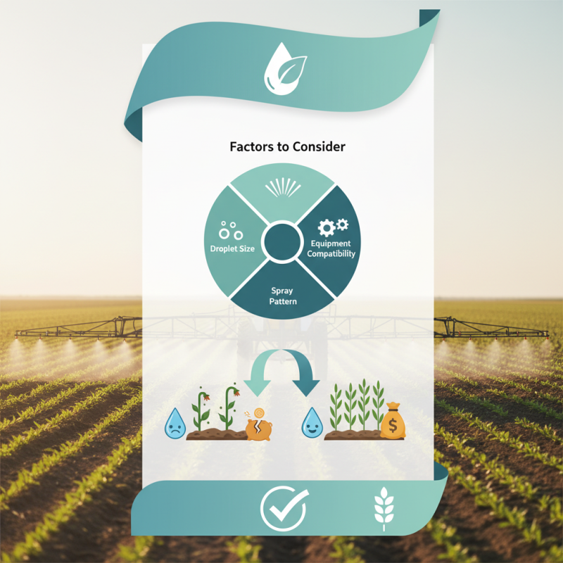 How to Choose the Right Boom Sprayer Nozzles for Your Agricultural Needs?