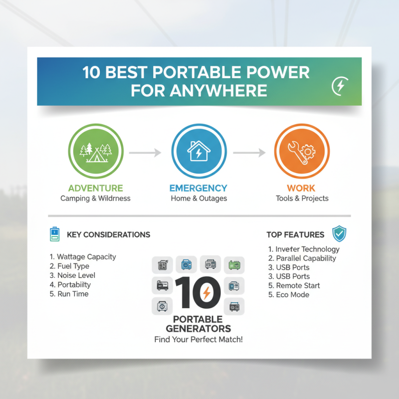 10 Best Portable Generators for Reliable Power Anywhere?