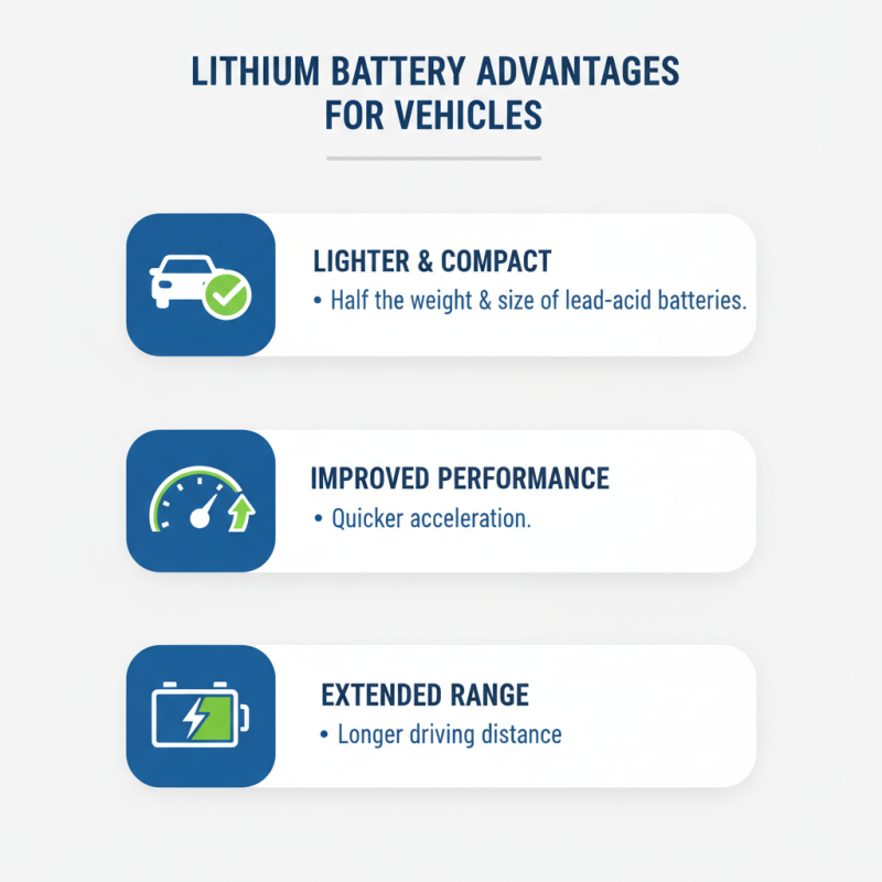 How to Choose the Best Lithium Car Battery for Your Vehicle?