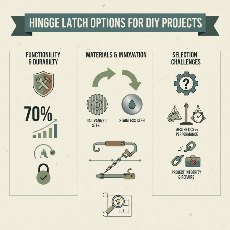 Best Hinge Latch Options for Your DIY Projects?