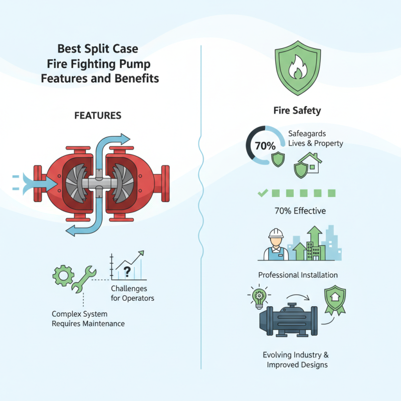 Best Split Case Fire Fighting Pump Features and Benefits?