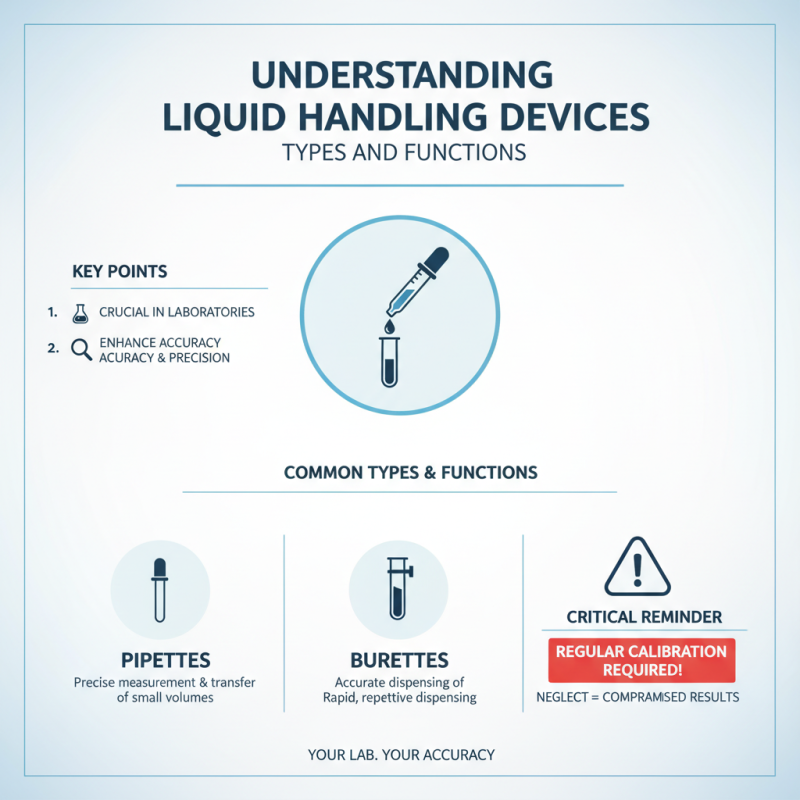How to Choose the Right Liquid Handling Devices for Your Laboratory Needs?
