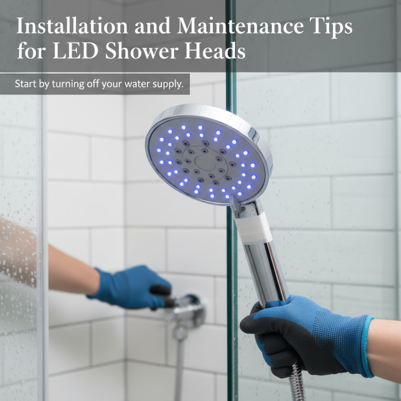 What is a Led Shower Head and How Does It Work?