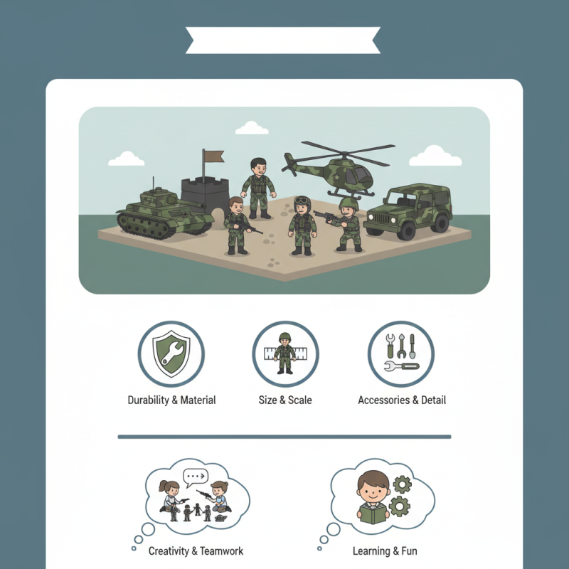 How to Choose the Best Military Figure Playsets for Kids?