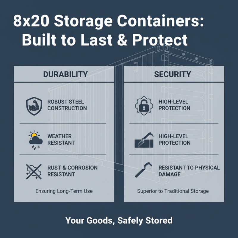 Top 10 Benefits of Using an 8x20 Storage Container for Your Needs?