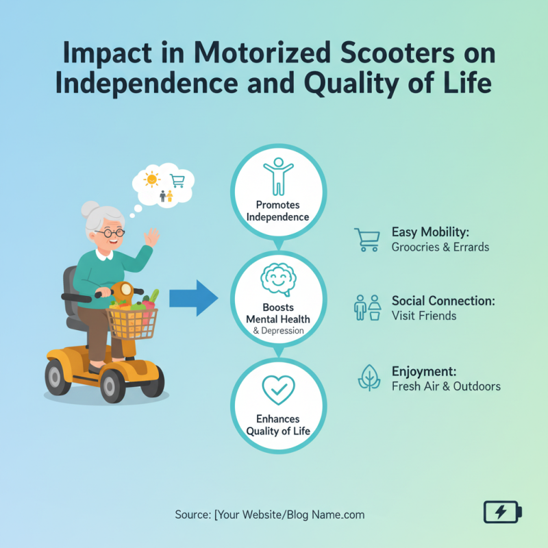 Why Choosing a Motorized Scooter for Elderly Individuals Matters