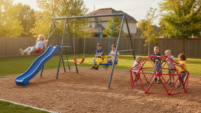 What is a Metal Swing Set and How Does It Benefit Your Children?