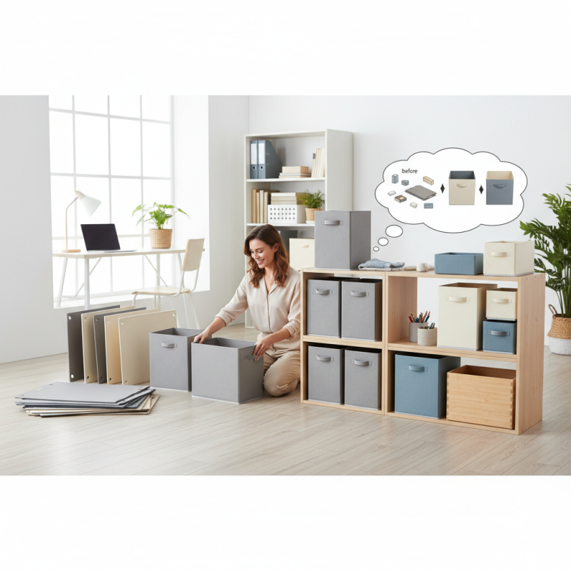 Best Flat Pack Storage Container Options for Easy Organization?