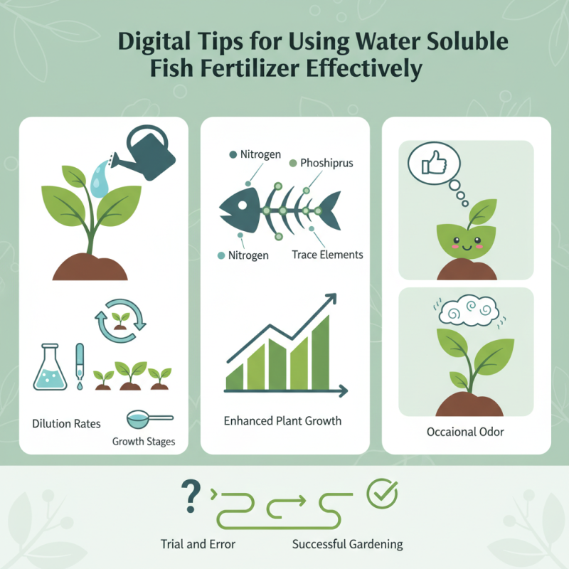 Digital Tips for Using Water Soluble Fish Fertilizer Effectively?