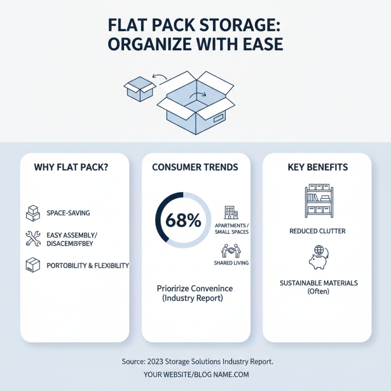 Best Flat Pack Storage Container Options for Easy Organization?