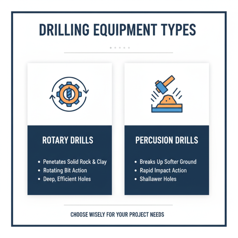 How to Choose the Right Drilling Equipment for Your Project?