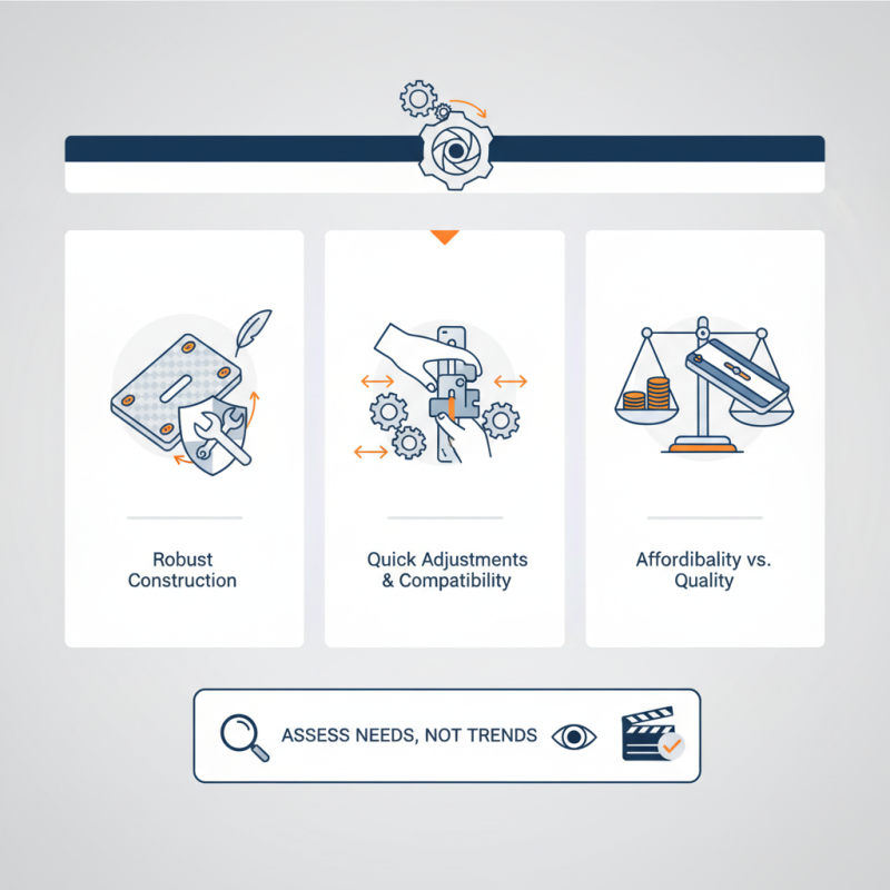 2026 Top Camera Stabilizer Plate Features You Need to Know?
