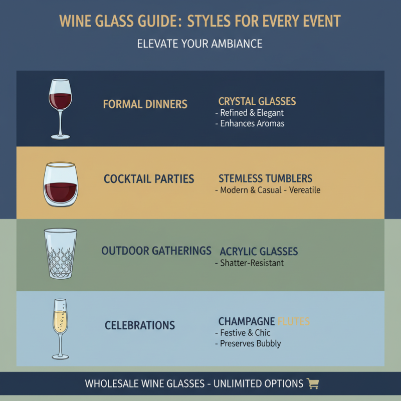 Why Choose Wholesale Wine Glasses for Your Next Event?
