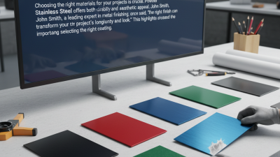How to Choose Powder Coated Stainless Steel for Your Projects?