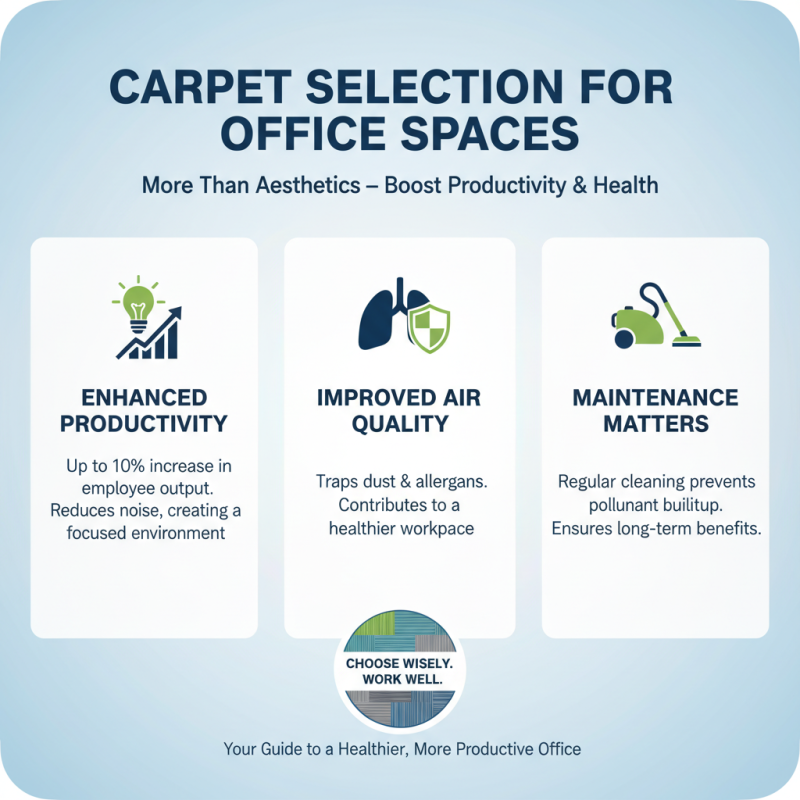 How to Choose the Right Carpet for Your Office Space?