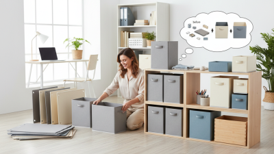 Best Flat Pack Storage Container Options for Easy Organization?