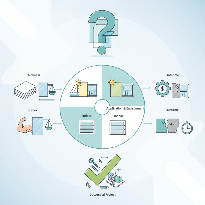 Top Tips for Choosing the Right Plastic Sheet for Your Project?