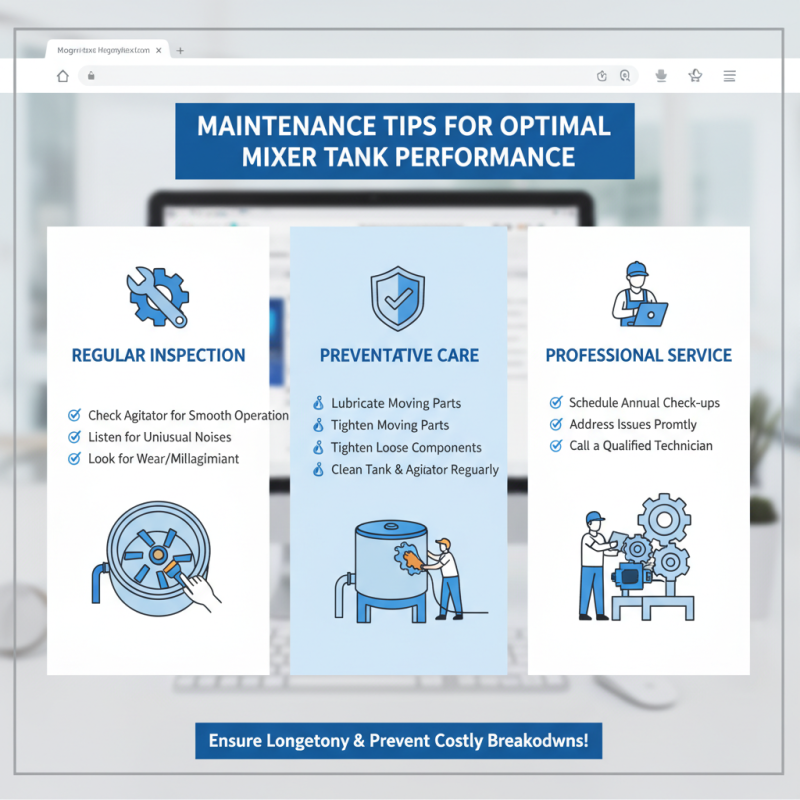 Why Choose an Agitator Mixer Tank for Your Industrial Needs?