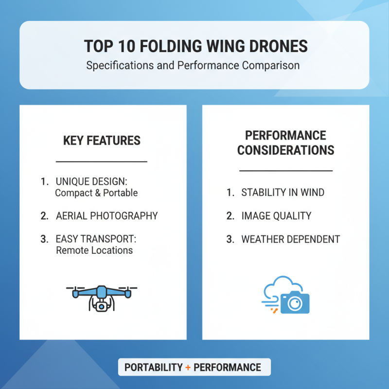 Top 10 Folding Wing Drones for Aerial Photography Exploration?