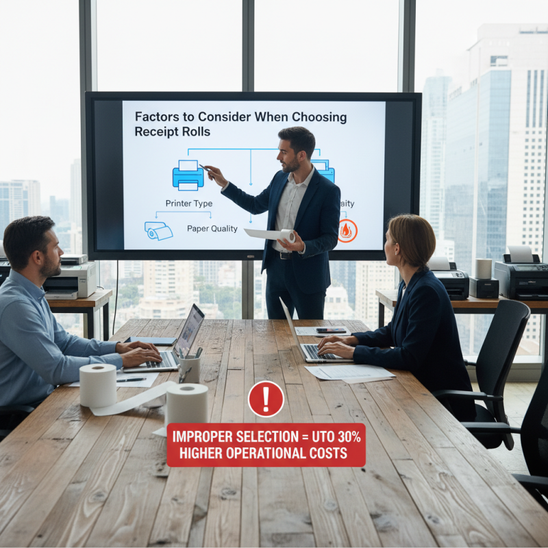 What are the Best Receipt Rolls for Your Business Needs?