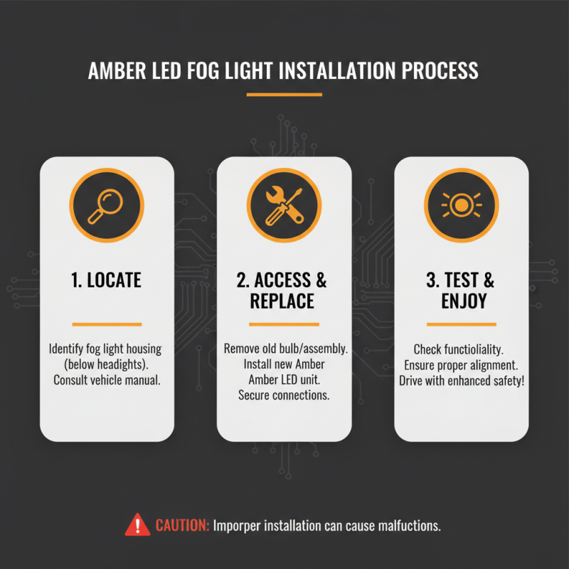 Why Choose Amber Led Fog Lights for Your Vehicle?