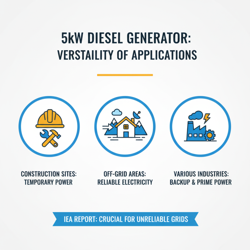 Top 10 Benefits of Using a 5kw Diesel Generator?