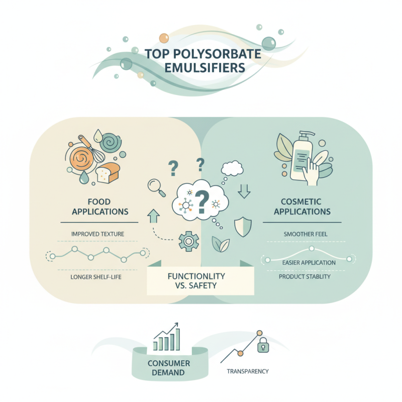 Top Polysorbate Emulsifiers for Food and Cosmetic Applications?
