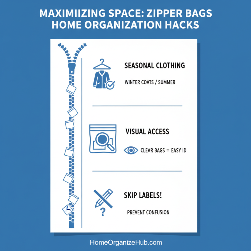10 Essential Tips for Using Clothes Zipper Storage Bags Effectively
