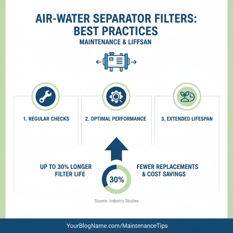 How to Choose the Best Air Water Separator Filter for Your Needs?