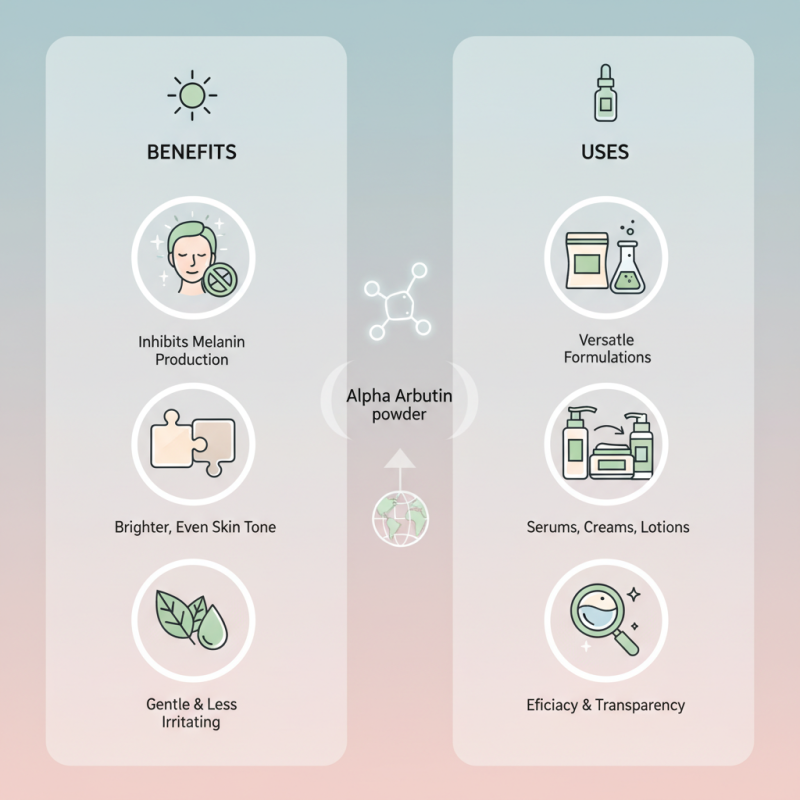 What is Alpha Arbutin Powder Benefits and Uses?