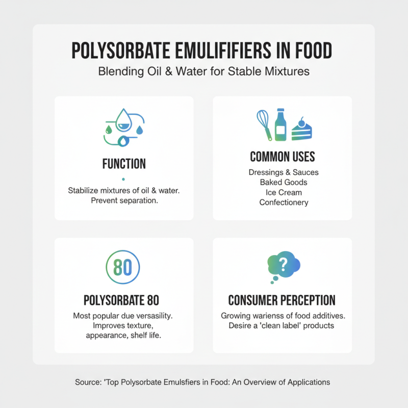 Top Polysorbate Emulsifiers for Food and Cosmetic Applications?