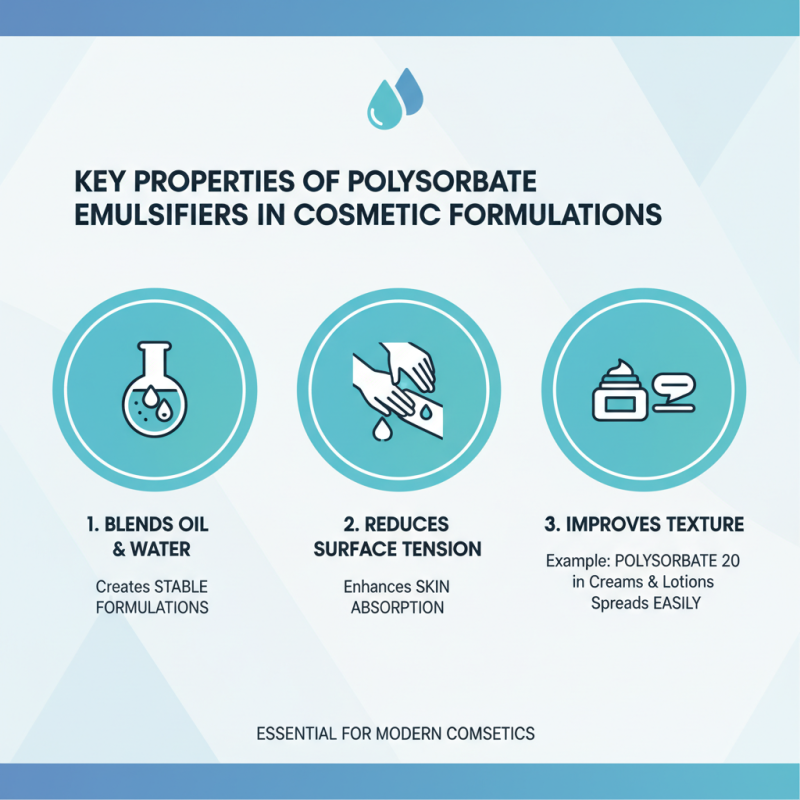 Top Polysorbate Emulsifiers for Food and Cosmetic Applications?