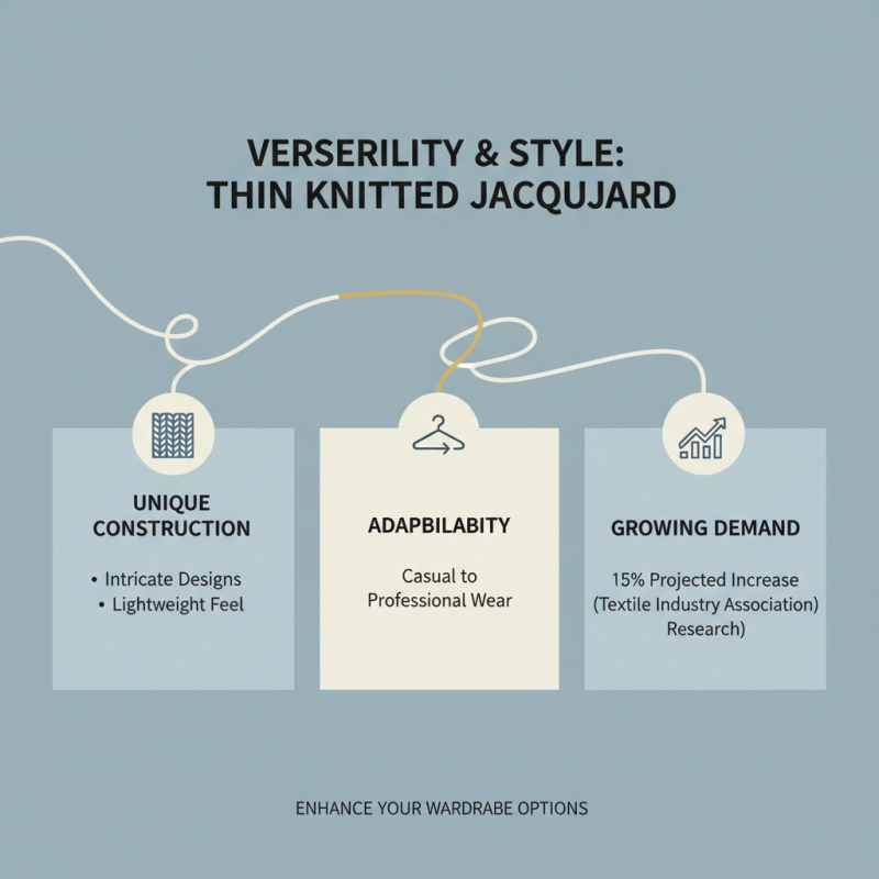 Top 10 Benefits of Thin Knitted Jacquard Fabric for Fashion?