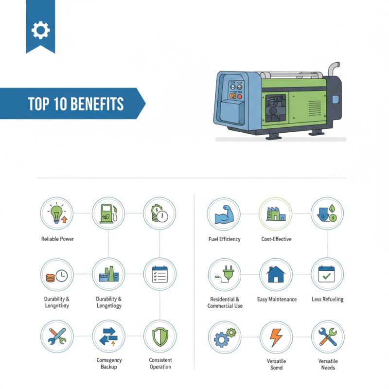Top 10 Benefits of Using a 5kw Diesel Generator?