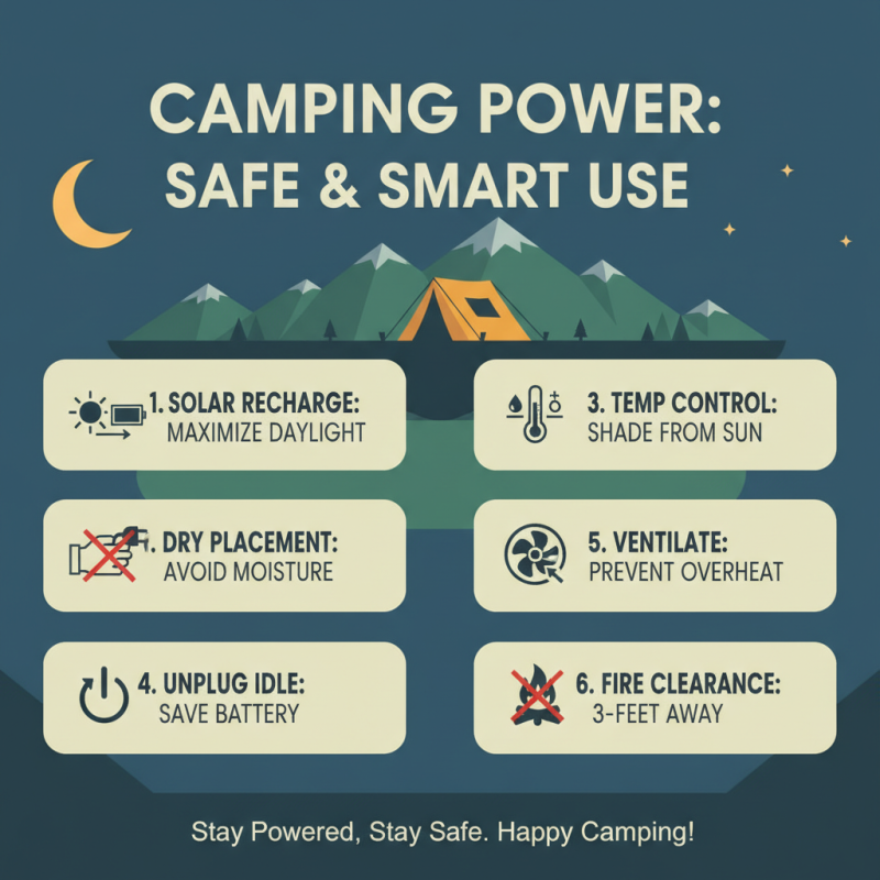 What is the Best Mobile Power Station for Camping?