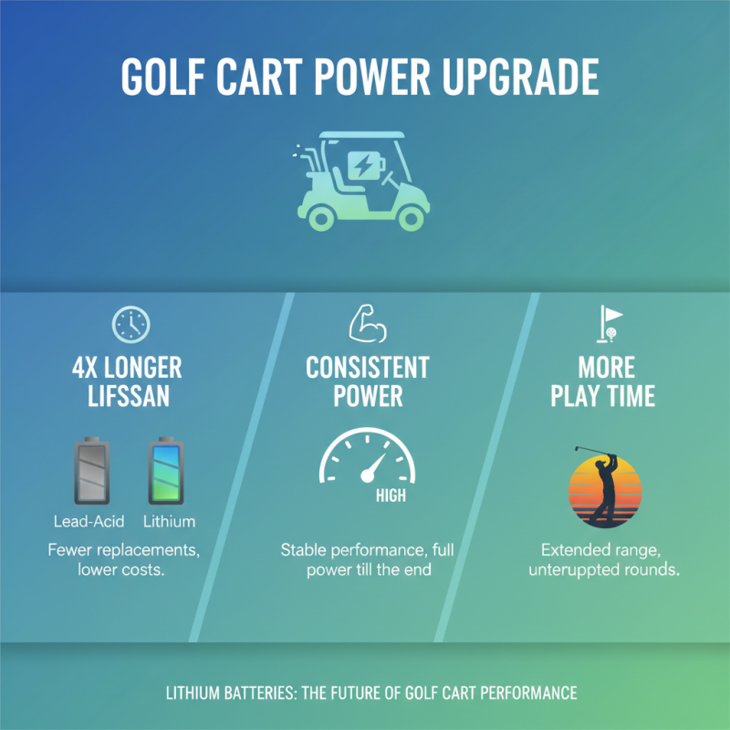 Top Benefits of Using Golf Cart Lithium Battery for Your Ride?