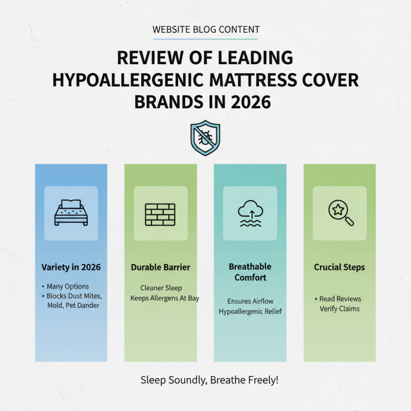 2026 Top Hypoallergenic Mattress Cover Options for Allergy Sufferers?