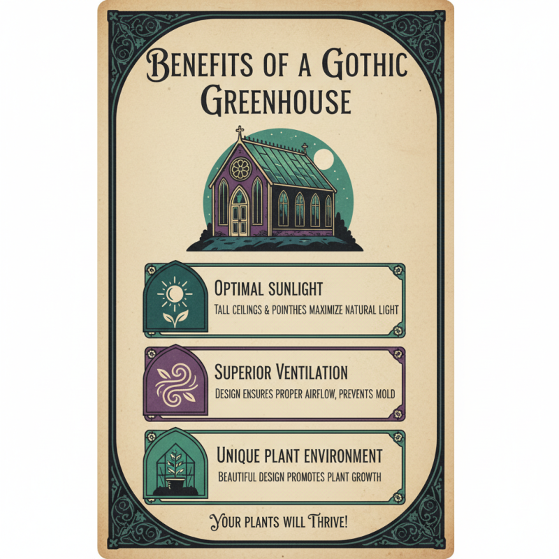 What is a Gothic Greenhouse and How to Build One?