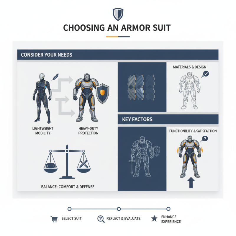 How to Choose the Perfect Armor Suit for Your Needs?